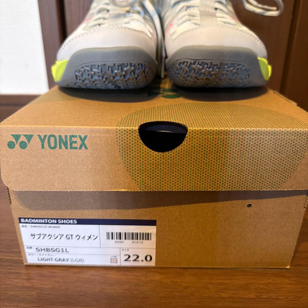 YONEX バドミントンシューズ SHB-SG1L 22.0cmサブアクシア