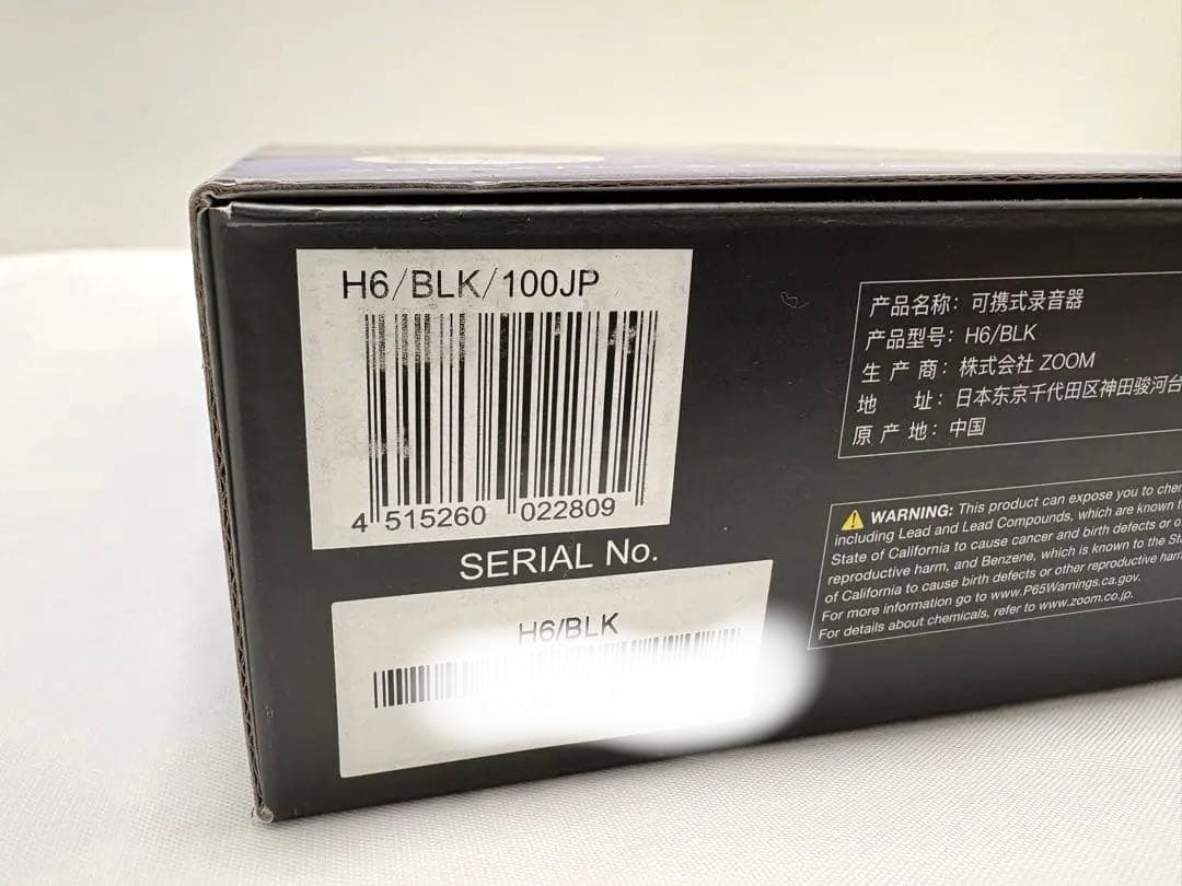 【極美品】ZOOM H6 Black