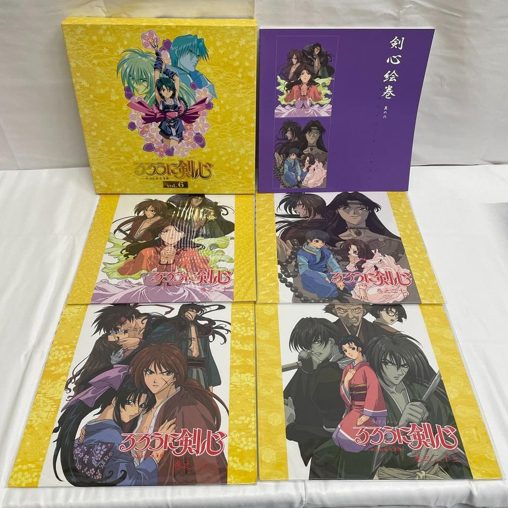 ◆るろうに剣心 明治剣客浪漫譚 TVアニメーション LD ７セット 01077