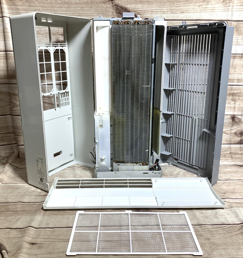 コロナ 7畳 100V 新品枠付き 窓用エアコン CW-F1621 全清掃済♪