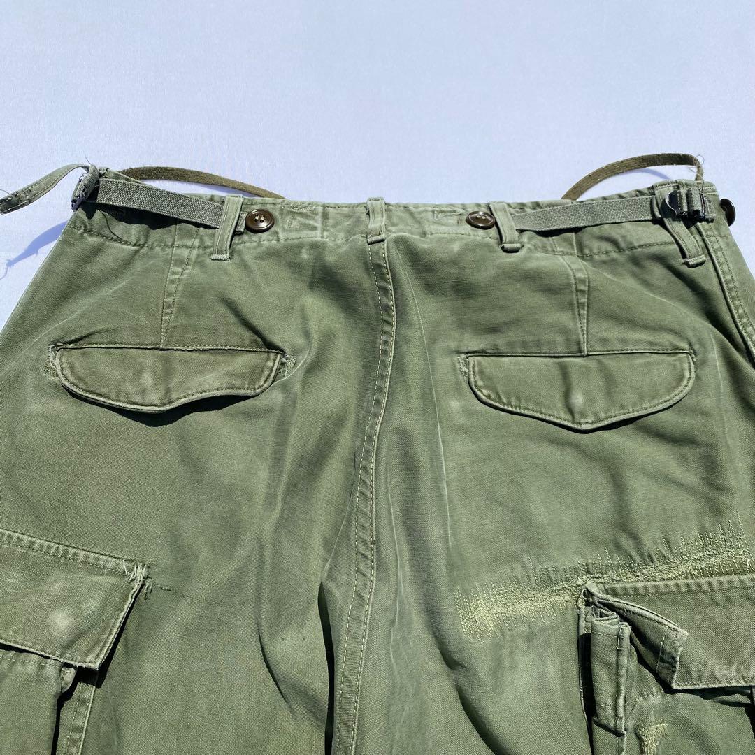 が*.様 50's m51 フィールドパンツ　ミディアム　レギュラー　アルミジッ