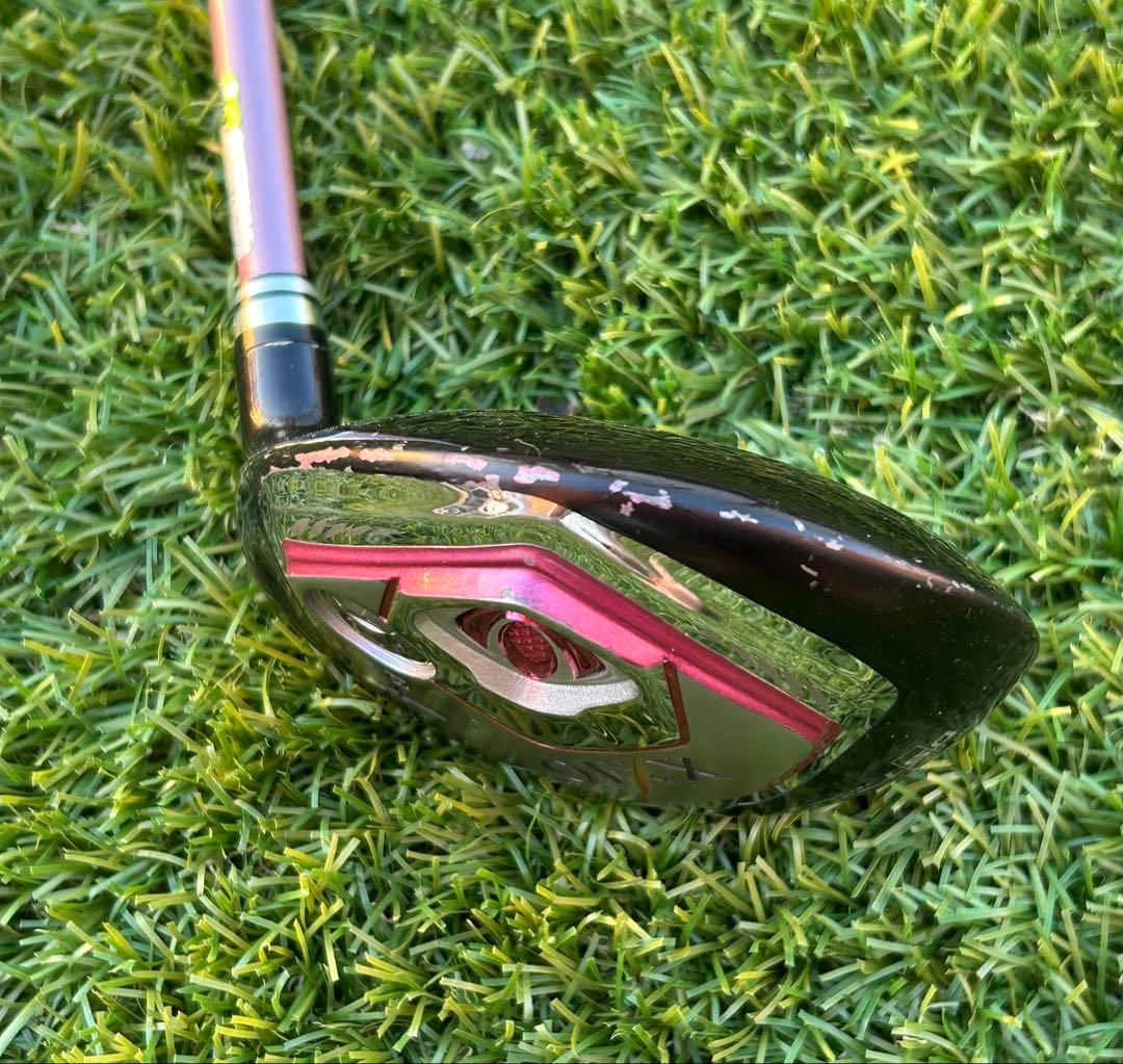 ゼクシオXXIO レディース4W ボルドー　おまけ付5アイアン