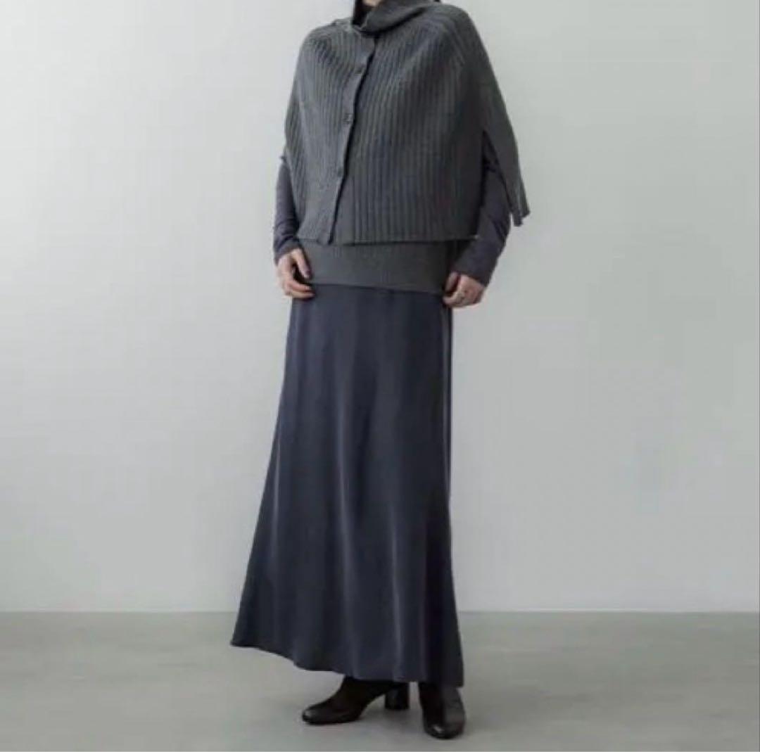 【美品】crewre ケープレイヤードVネックベスト ショート