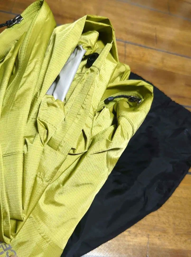 THE NORTH FACE ノースフェイス　レインウェア Lサイズ 収納袋付き