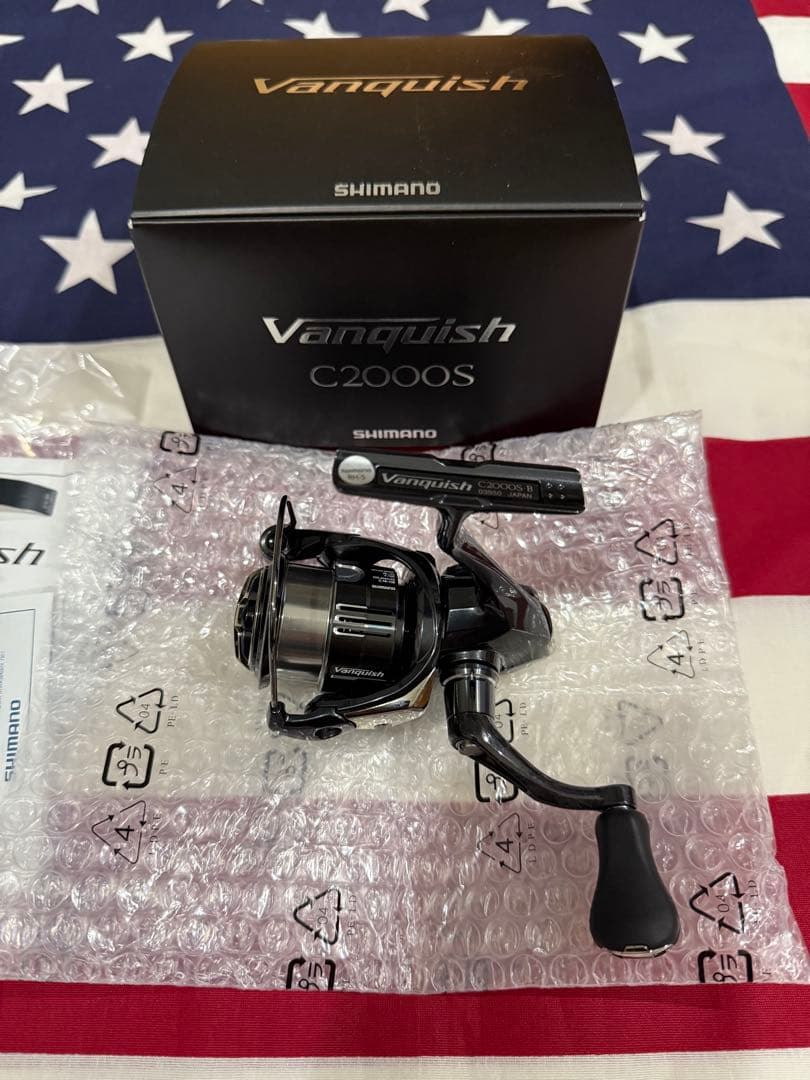 美品★シマノ 19ヴァンキッシュ C2000S ハンドル未使用 ★お値引き可能★