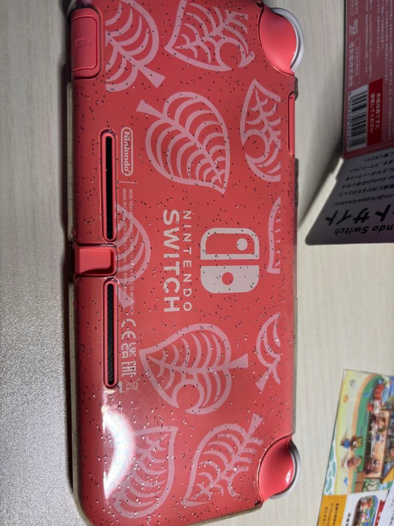 美品です！Nintendo Switch Lite あつ森セット しずえアロハ柄