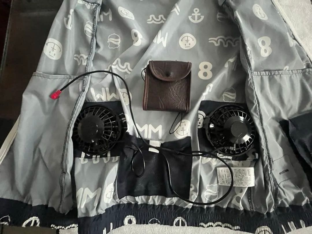 MUTA MARINE マリンプリント空調ベスト