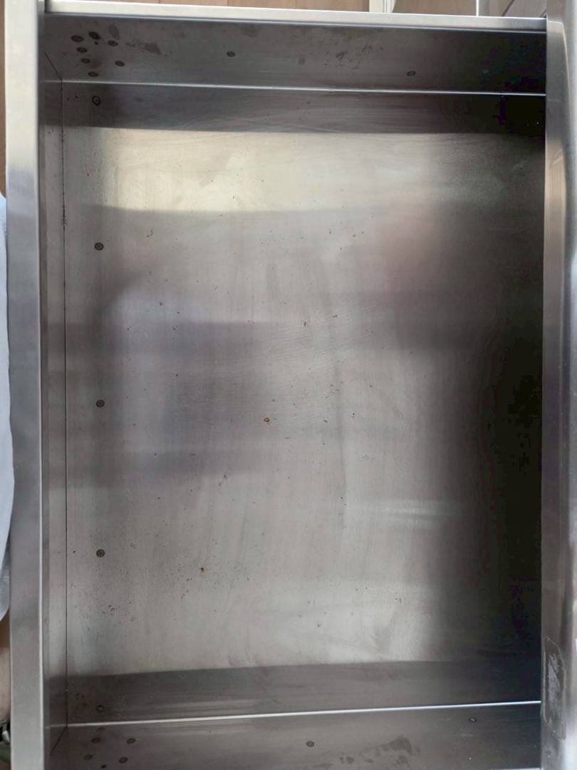 中古タニコー業務用ステンレス引出付調理台扉付作業台D&DEPARTMENT