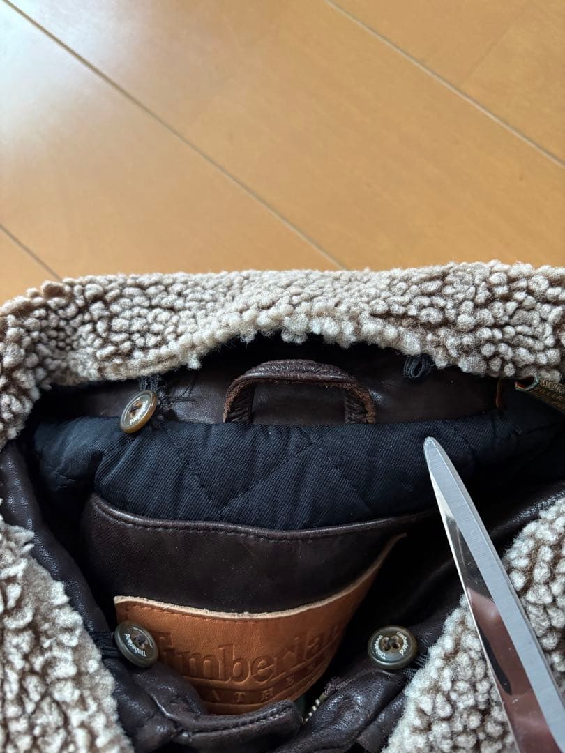 Timberland レザージャケットWEATHERGEAR