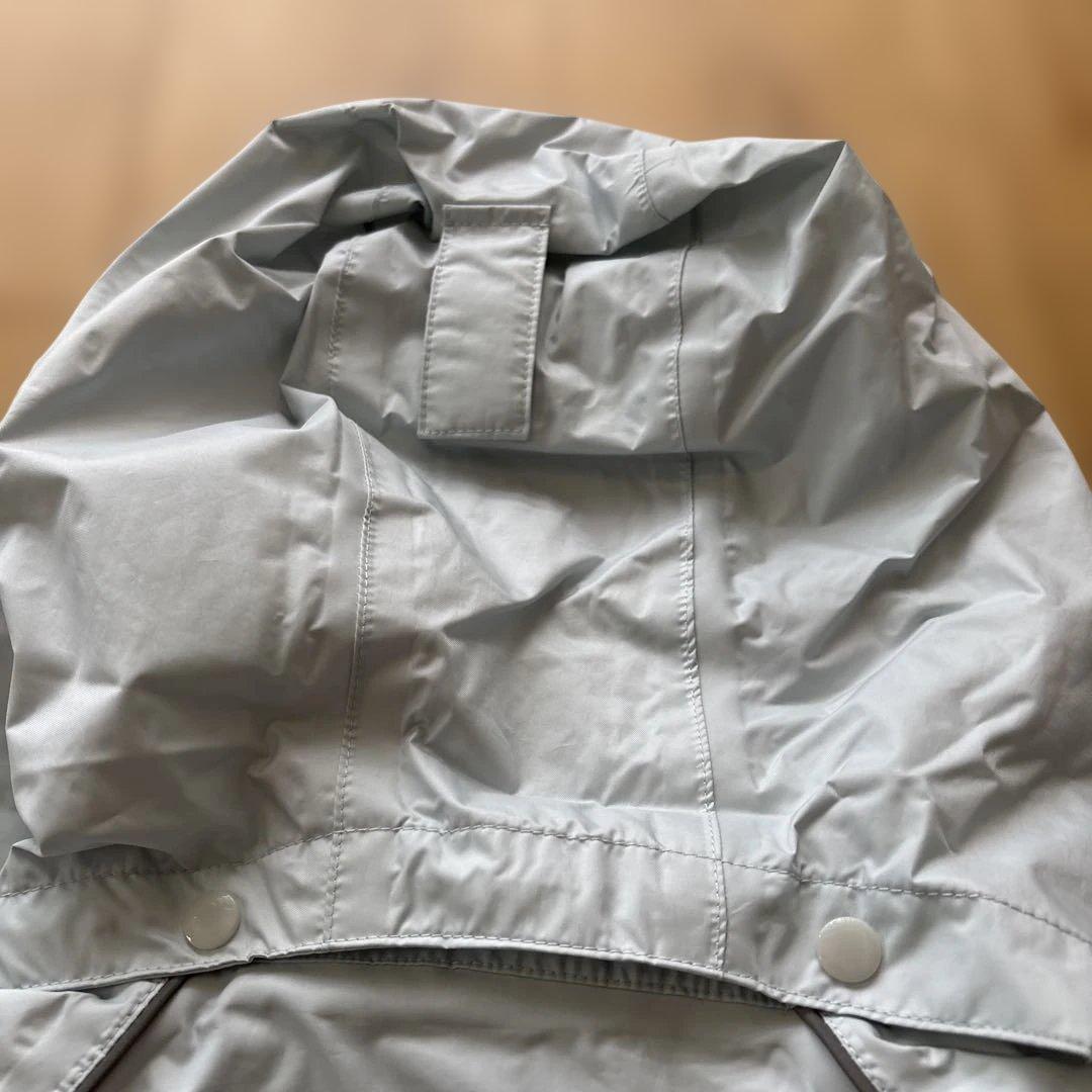 【未使用】トンボ学生服　レインコート　Sサイズ　自転車通学用