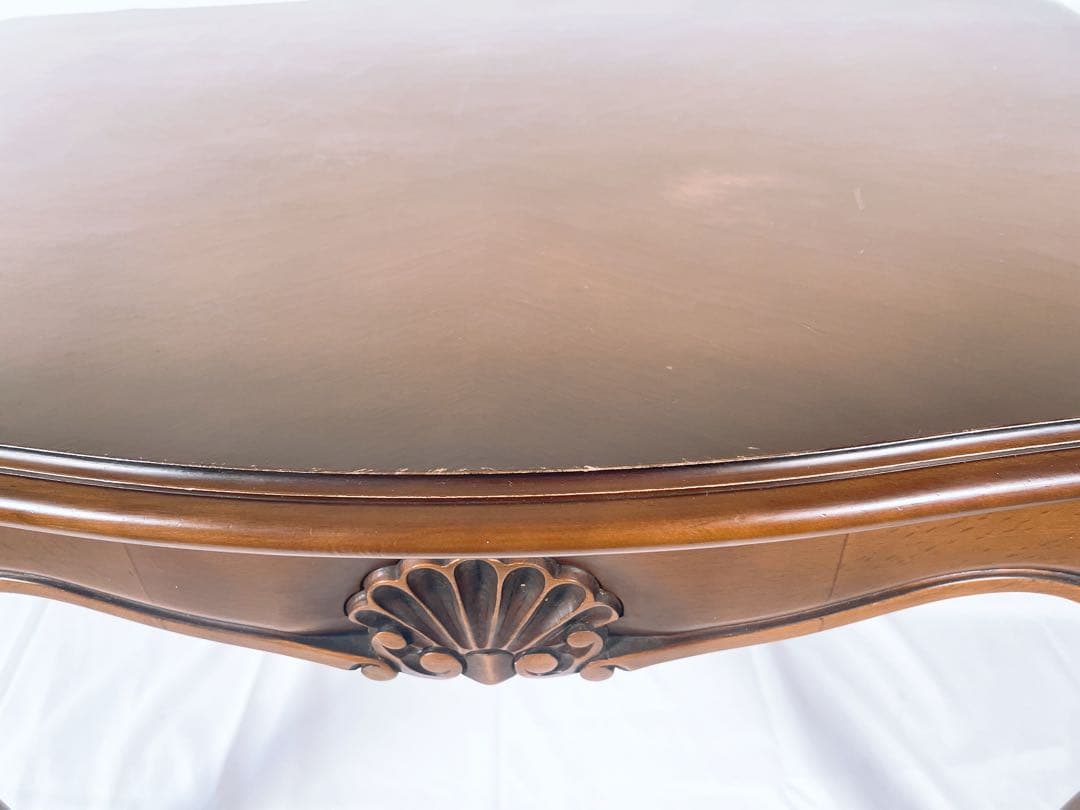 【良品】 Karimoku カリモク センターテーブル 猫足 猫脚