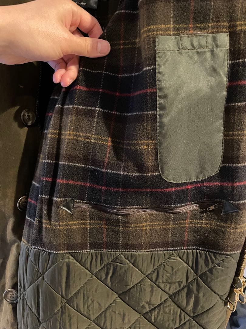 【レアモデル 美品】バブアーbarbour ビューチャンプbeauchmp XL