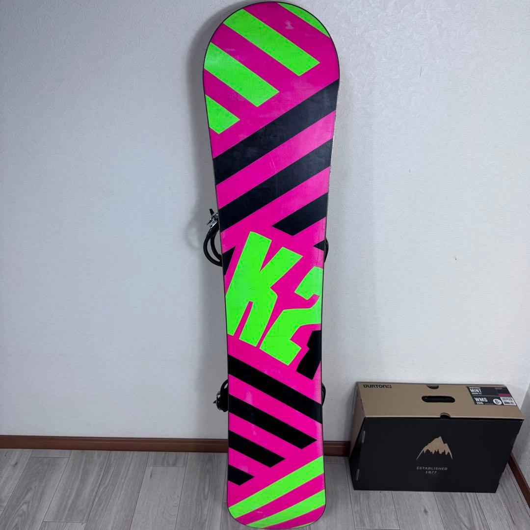 K2 レディース スノーボード 4点セット 138cm ブーツ23cm