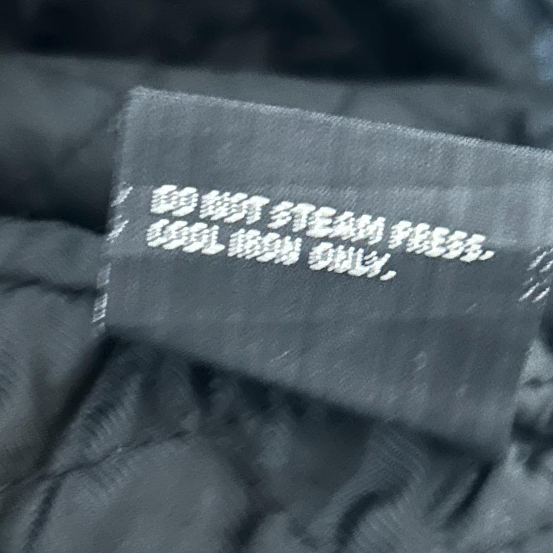 3M Thinsulate ライナー付き 本革 レザージャケット 黒 ゆったり