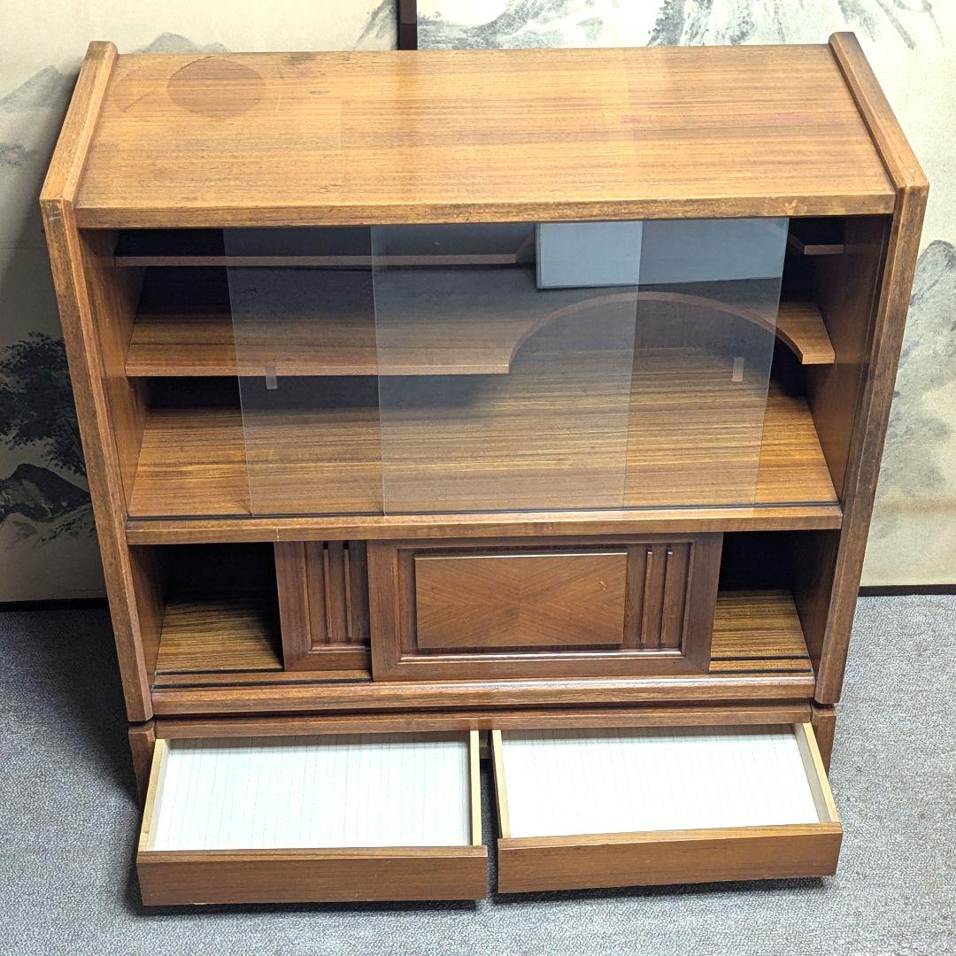 昭和レトロ　サイドボード　アンティーク