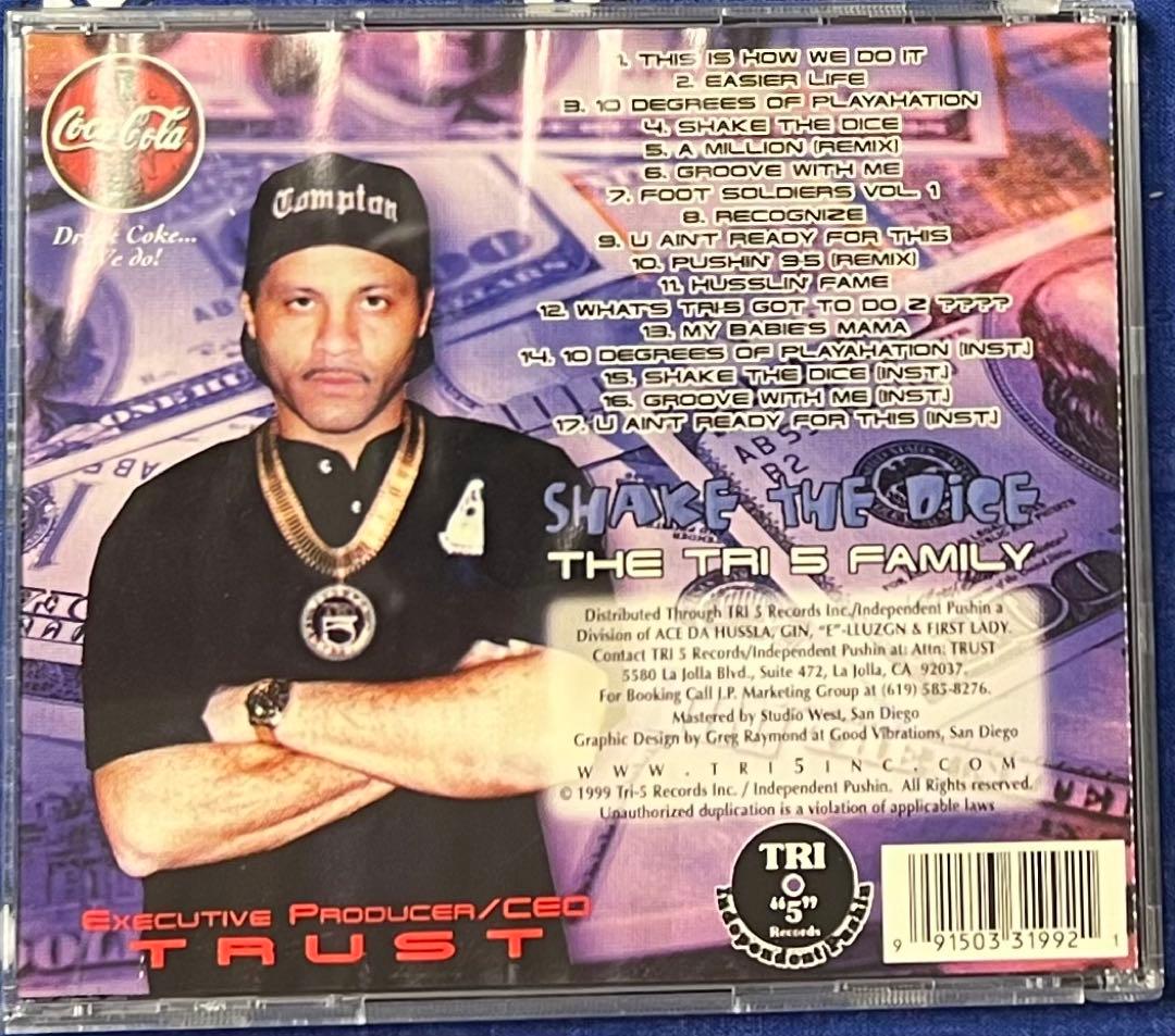 洋楽 The Tri 5 Family g-rap g-funk g-luv