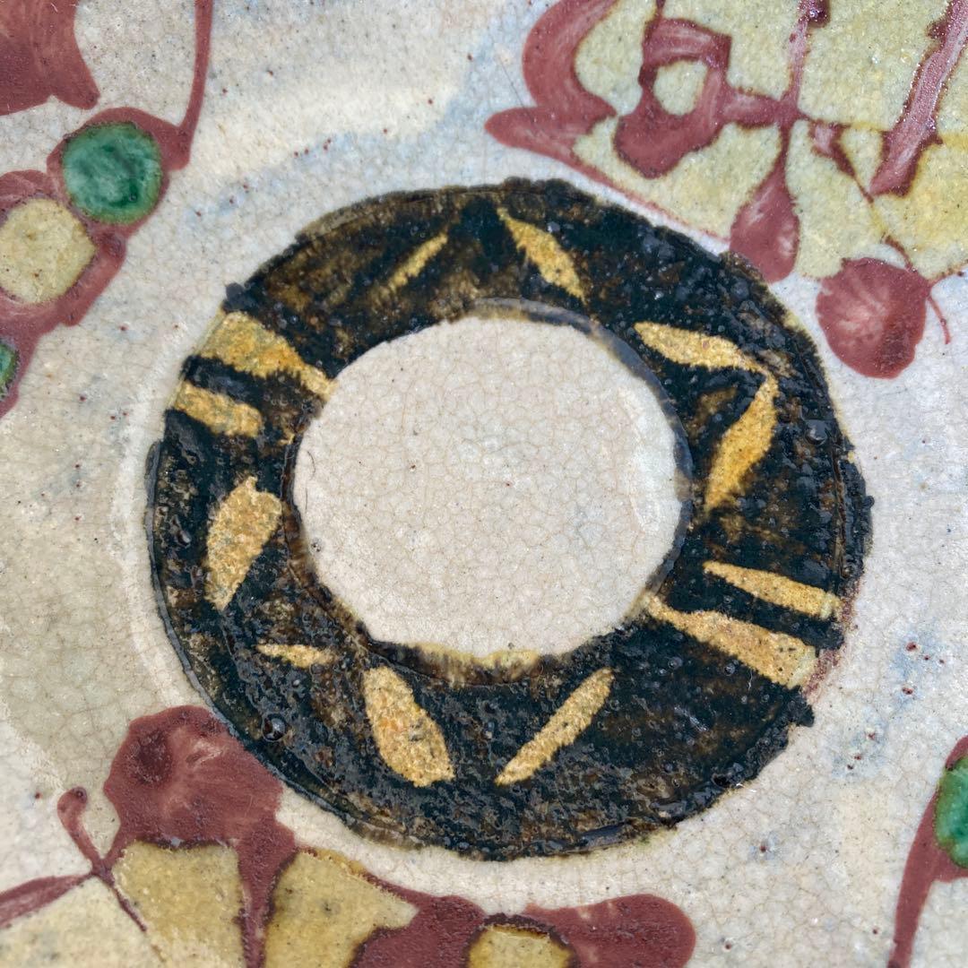 益子　合田好道　色絵五寸皿　検　浜田庄司　島岡達三　円道寺時代　民藝