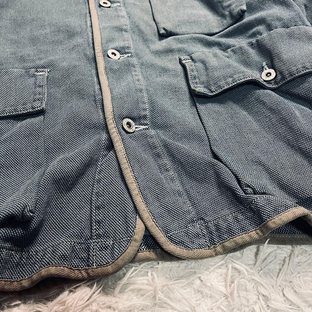 ジャケット・アウター Nigel Cabourn Indigo Dyeing Hunting JKT