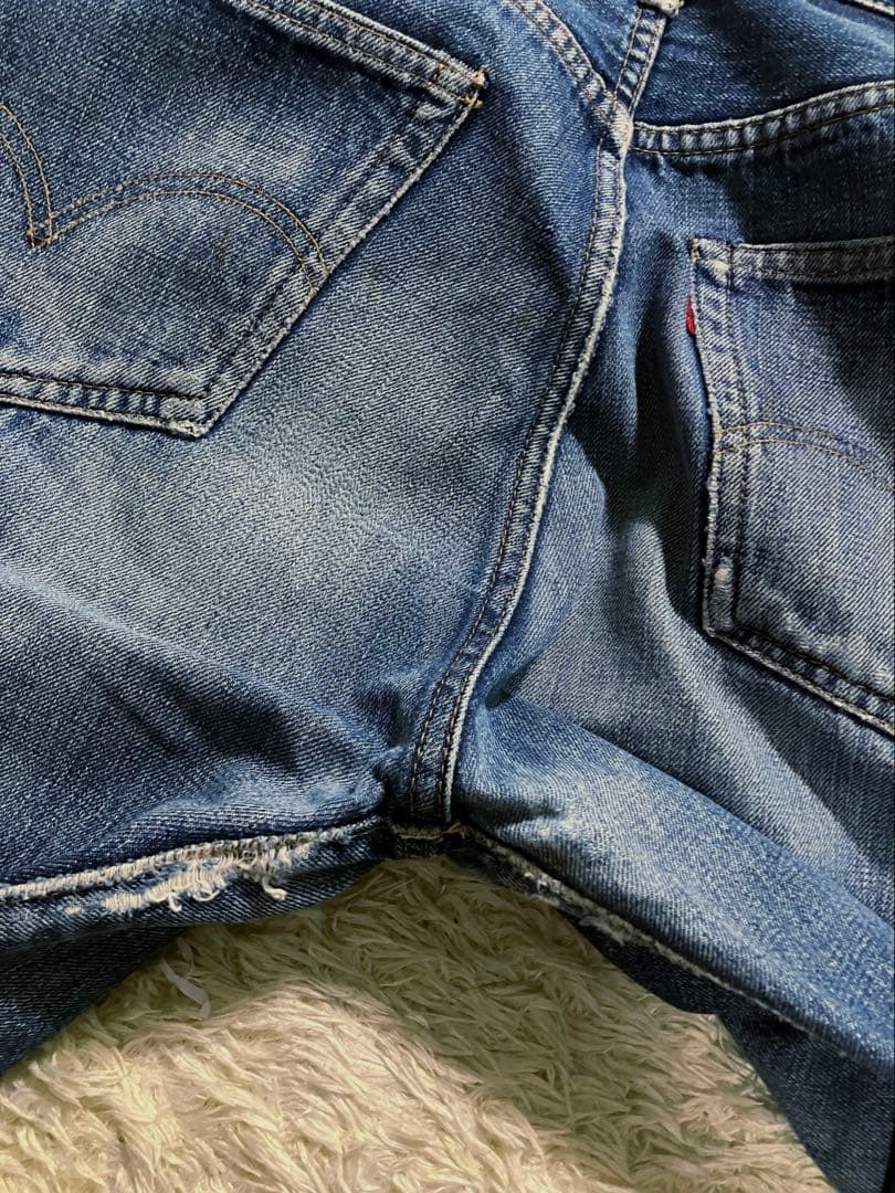 リーバイス 501XX 移行 前期 初期BIG E Vステ ズレカン デニム