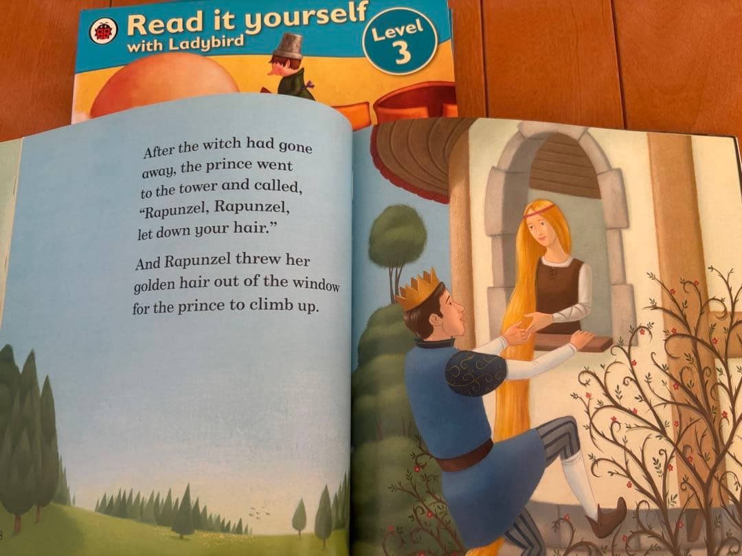 昔話レベル別英語絵本　18冊　レディーバード