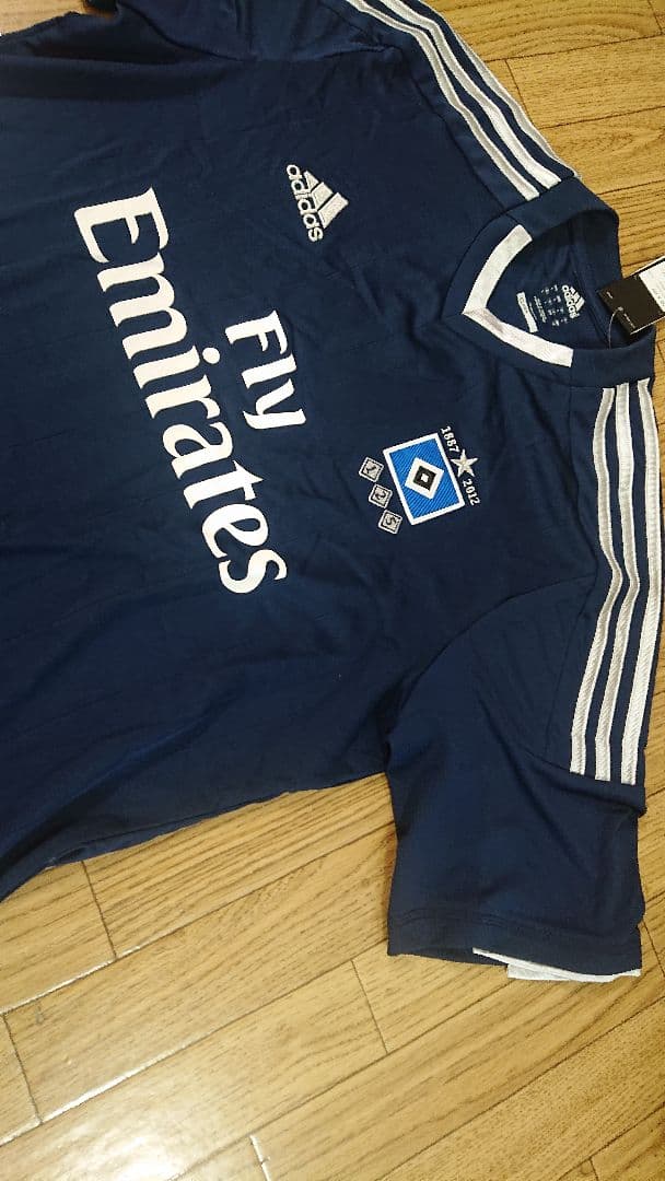 新品adidasハンブルガーSVユニフォーム紺