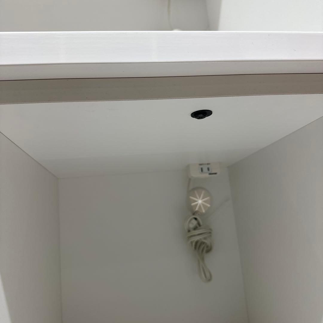 美品　希少ホワイト　ニトリ　キッチンボード　エトナ120KB