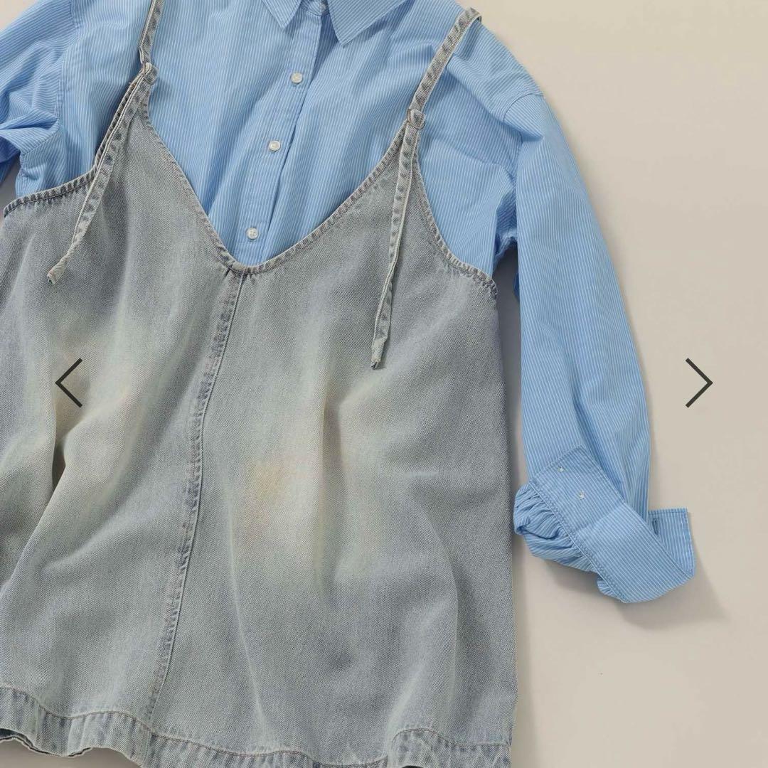 ニコアンド 2WAYZIPデニムドレス