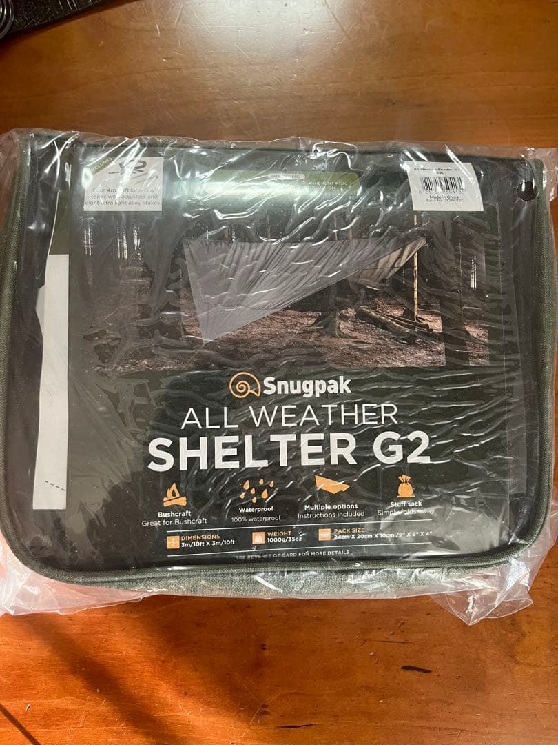 Snugpak(スナグパック) オールウェザーシェルター タープ