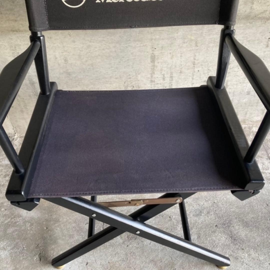 Mercedes Benz ディレクターチェア 椅子 折り畳み 車 レトロ