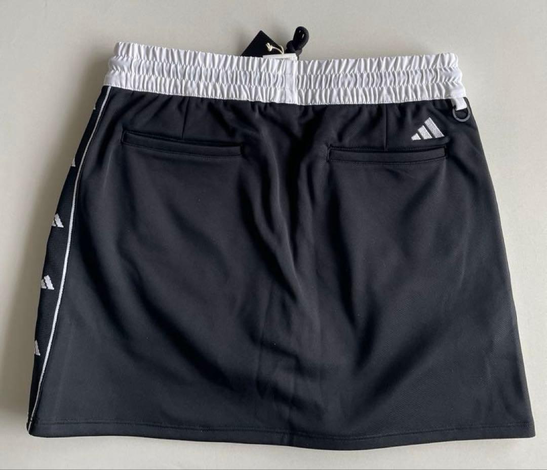 新品タグ付⛳️アディダスゴルフ　ハーフジップシャツ＆スカートセットXL