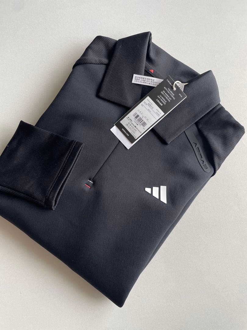 新品タグ付⛳️アディダスゴルフ　ハーフジップシャツ＆スカートセットXL