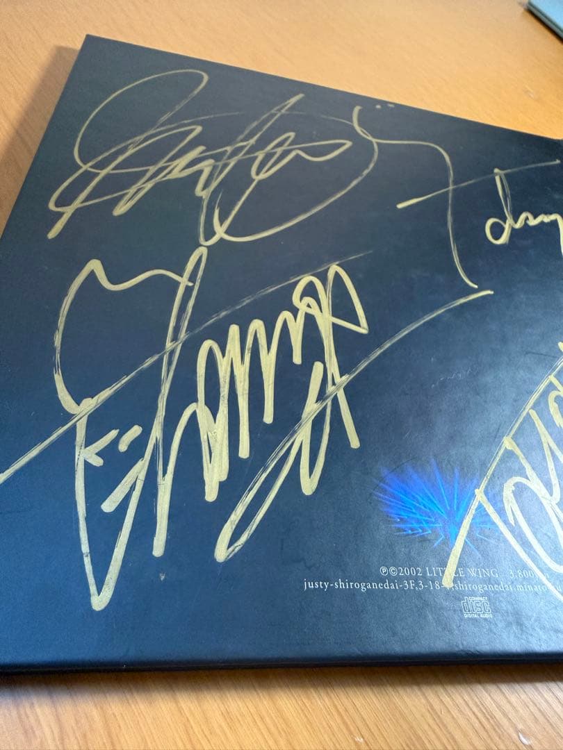 98:LINDERG FLIGHT RECORDER サイン入り