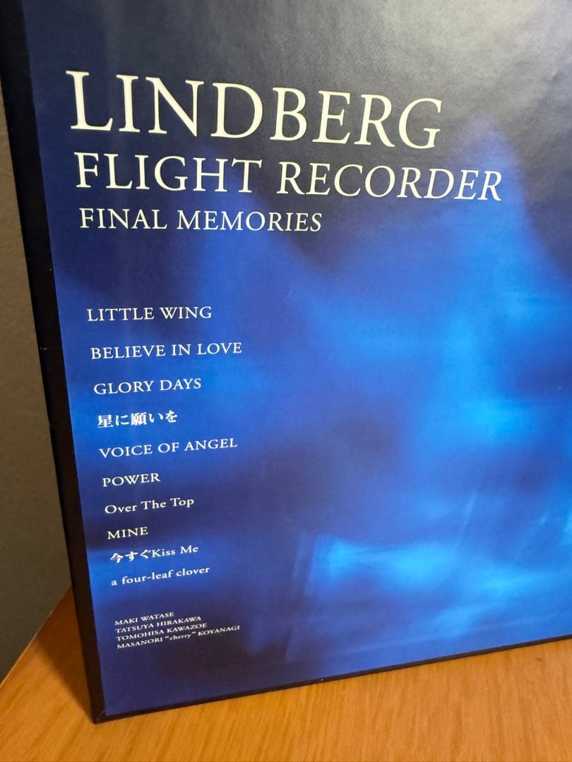 98:LINDERG FLIGHT RECORDER サイン入り