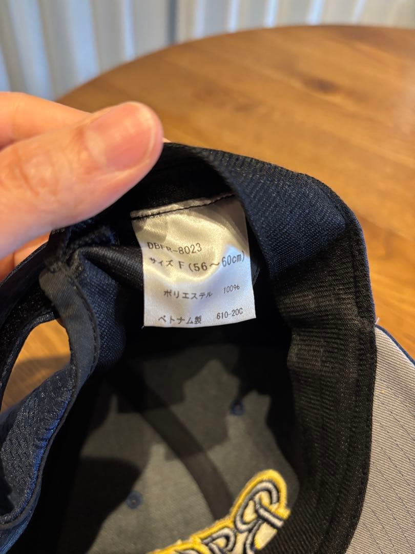 オリックス ブルーウェーブ キャップ ネイビー ベースボール