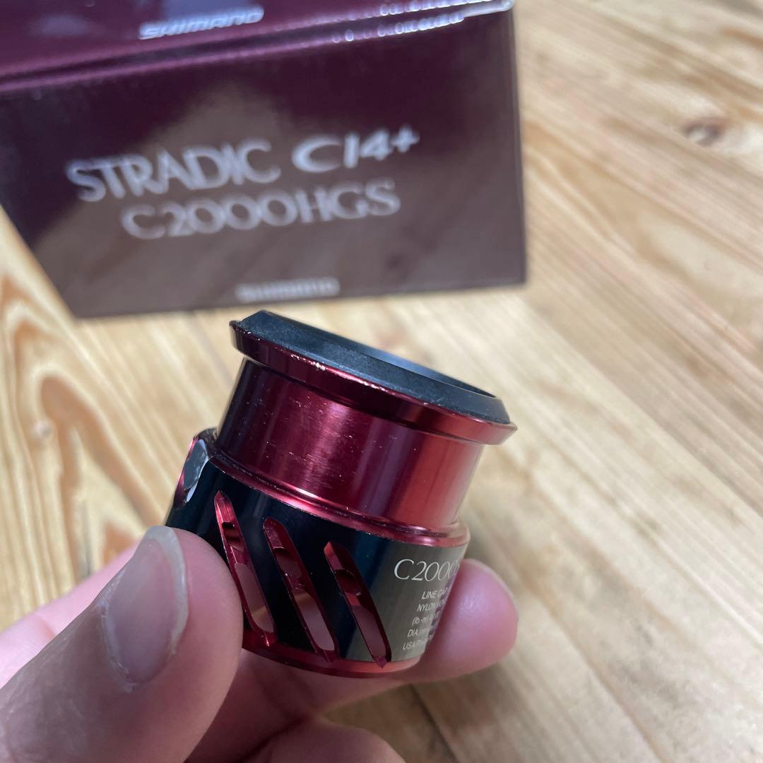 SHIMANO STRADIC C14+ C2000HGS 替えスプール付き