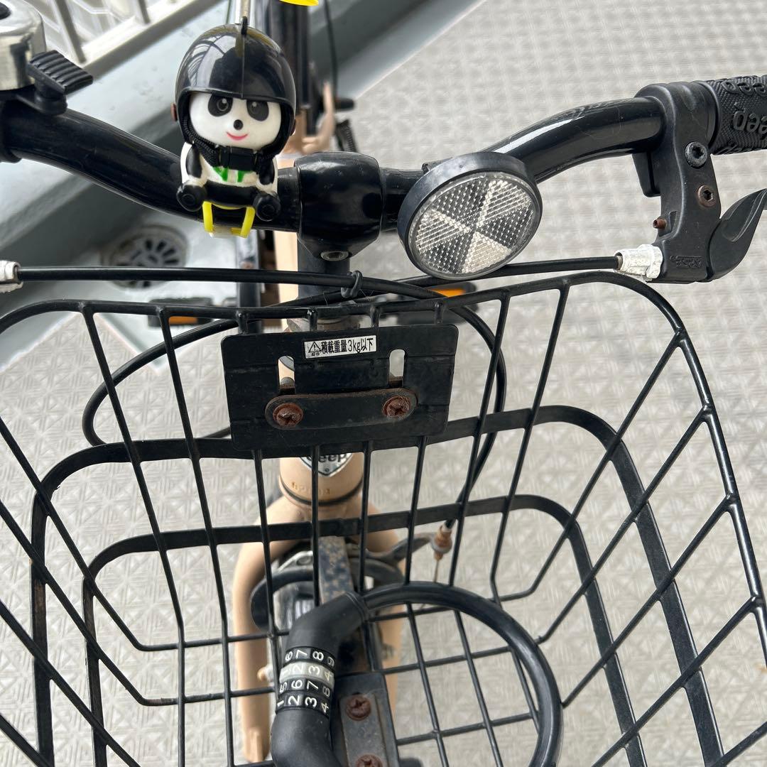 Skateboards様 Jeep 子供用自転車 18インチ ベージュ ジープ