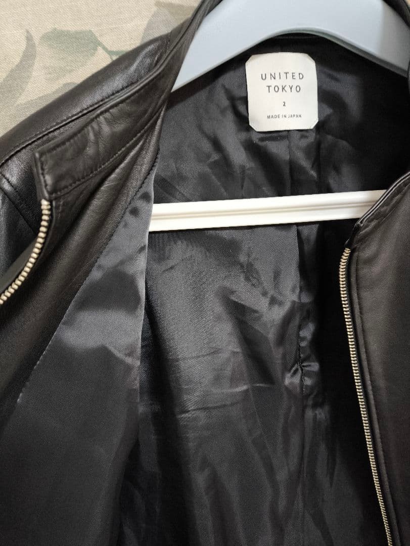 UNITED TOKYO シングルライダース　羊革