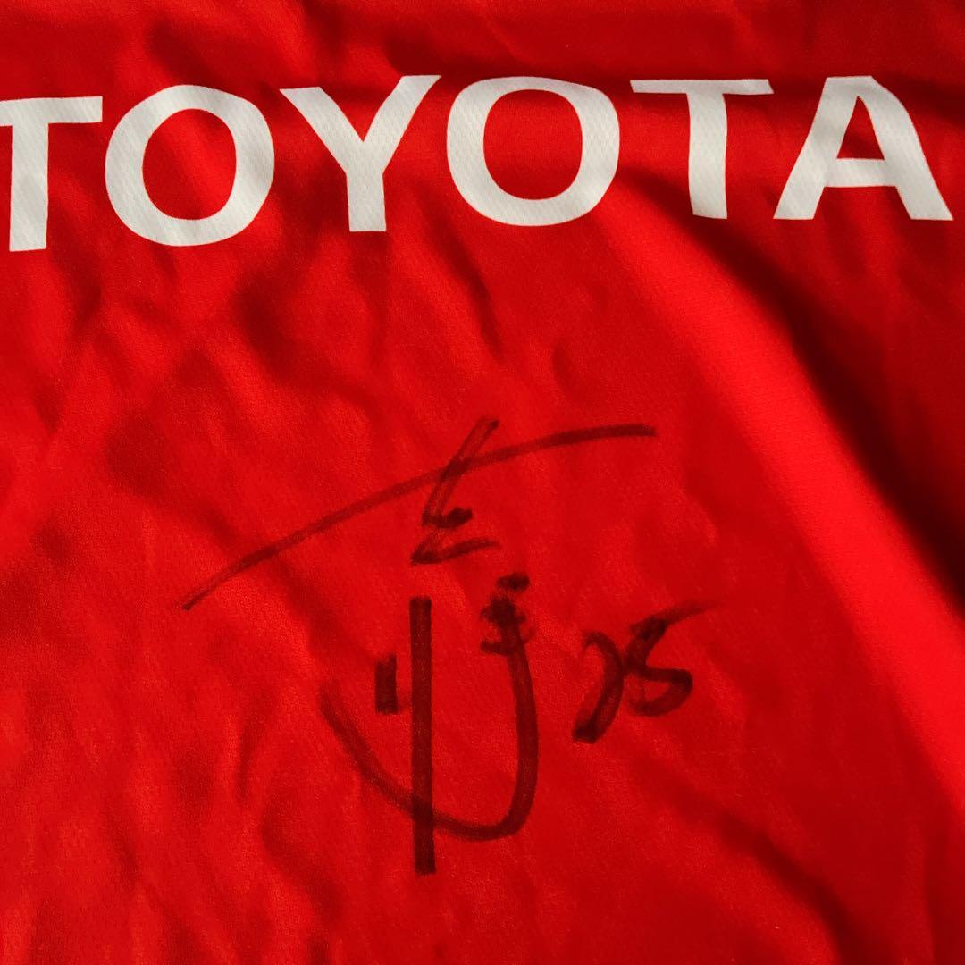 【新品タグ付】名古屋グランパス 前田直輝 サイン入り ユニフォーム 2021