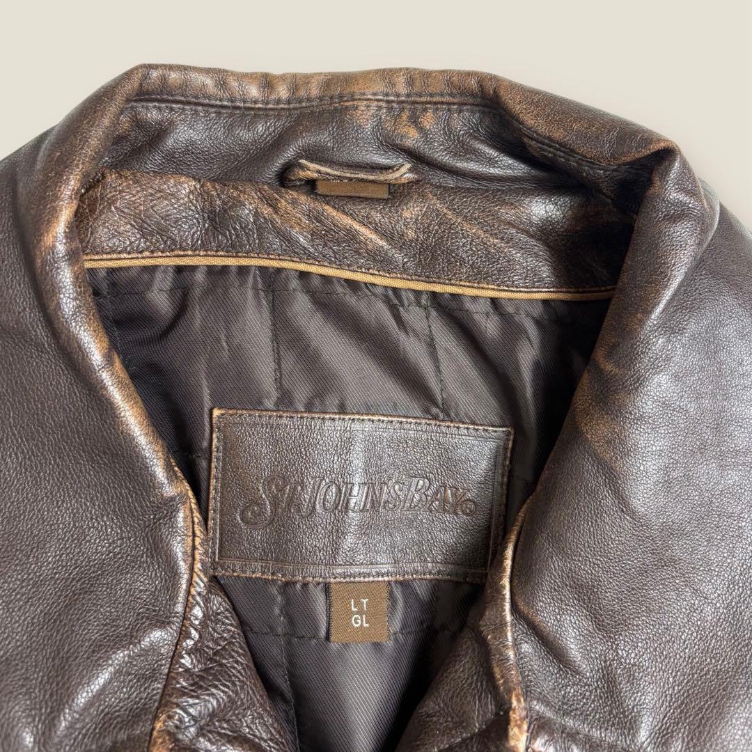 90’s USA ST.JOHNS BAY レザージャケット