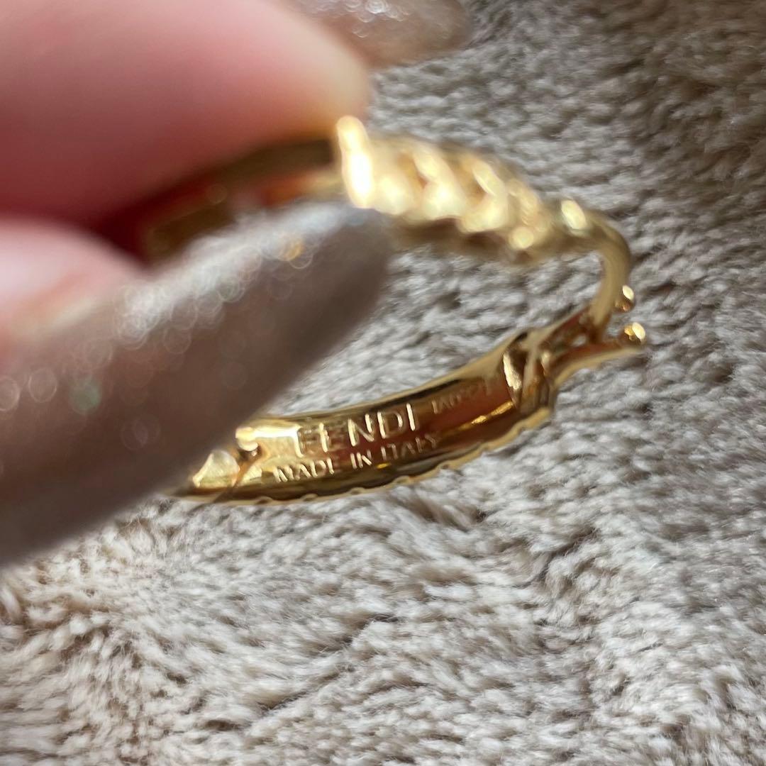 FENDI フープピアス(片方のみ)