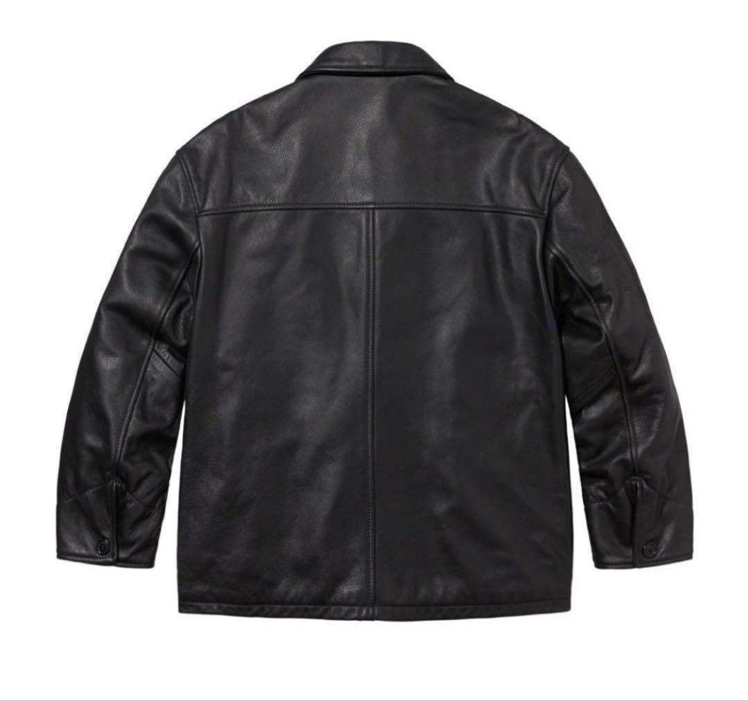 キムタク着 supreme schott leather car coat