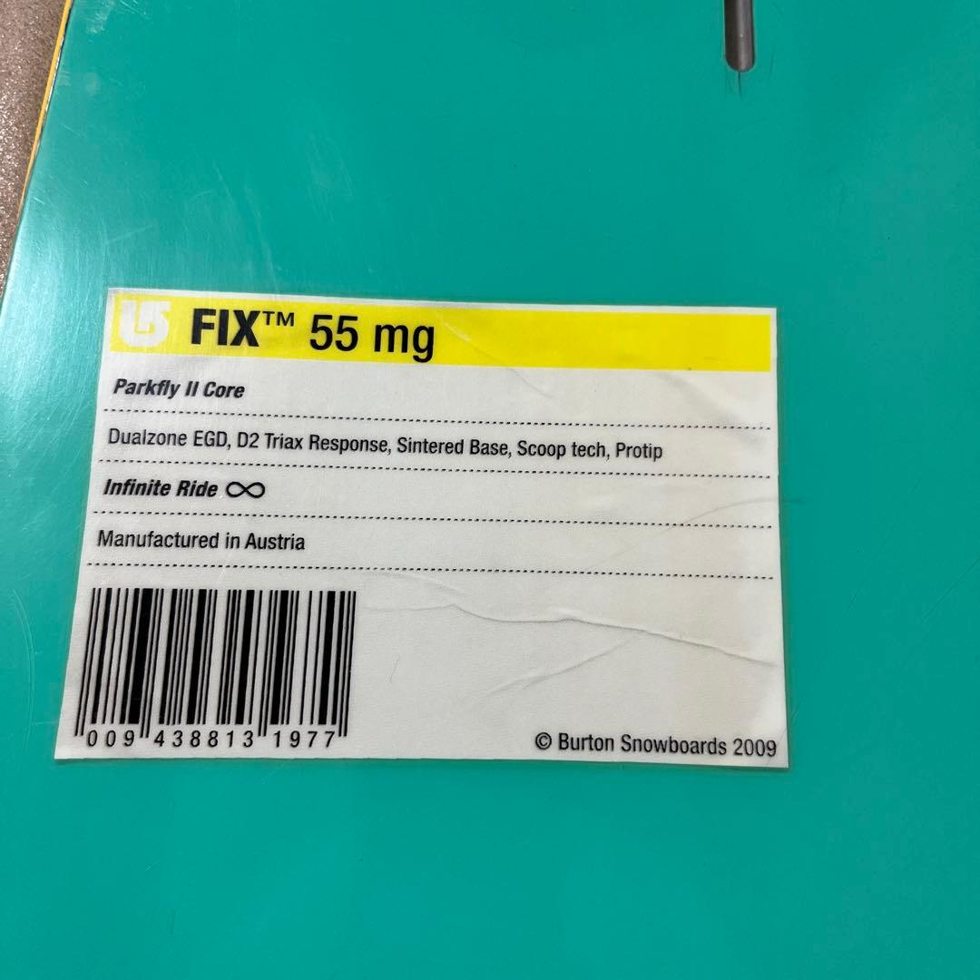 BURTON FIX 155 × BURTON MISSION M 新品未使用品