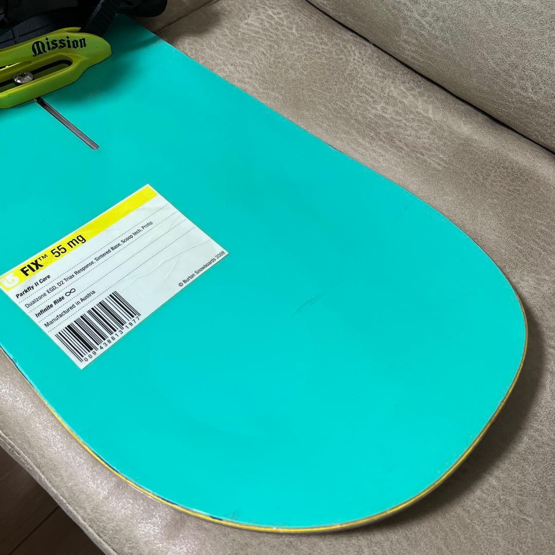 BURTON FIX 155 × BURTON MISSION M 新品未使用品