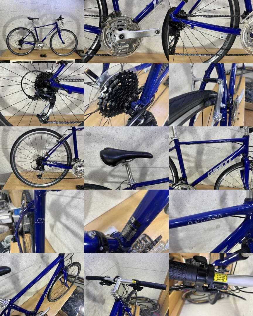 GIANT ESCAPE R3 クロスバイク sizeS　ブルーカラー