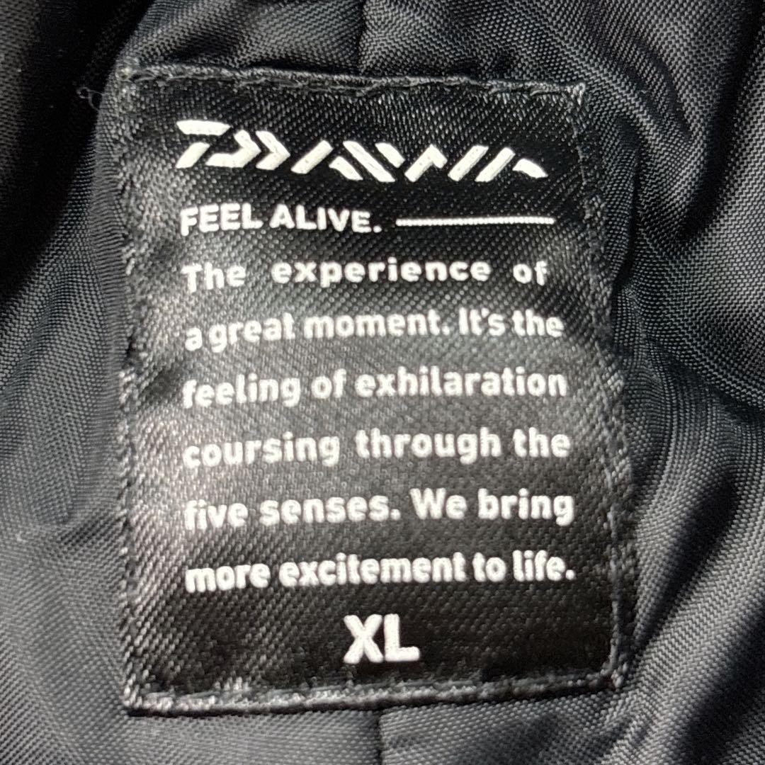 ダイワ（DAIWA）ウォームアップスーツ DI-5207 ブラックXL パンツ