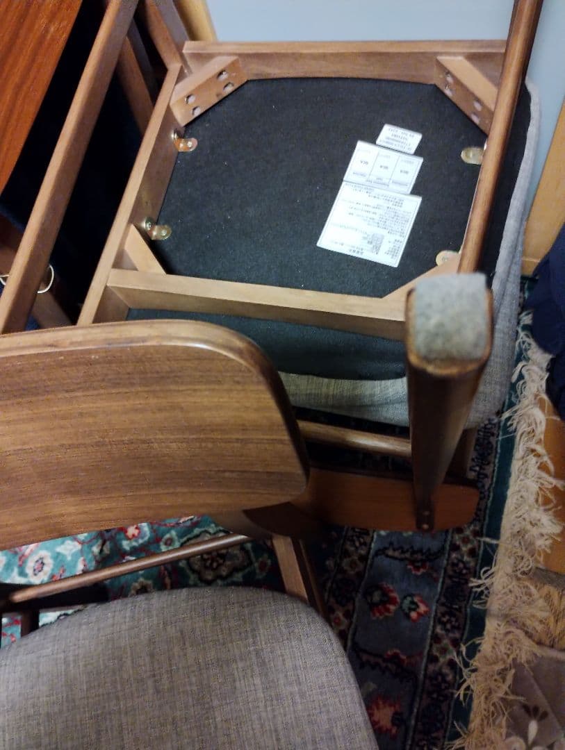 ニトリ 長方形　ダイニングテーブル　セット フィルン　椅子３脚☆　引取か着払い