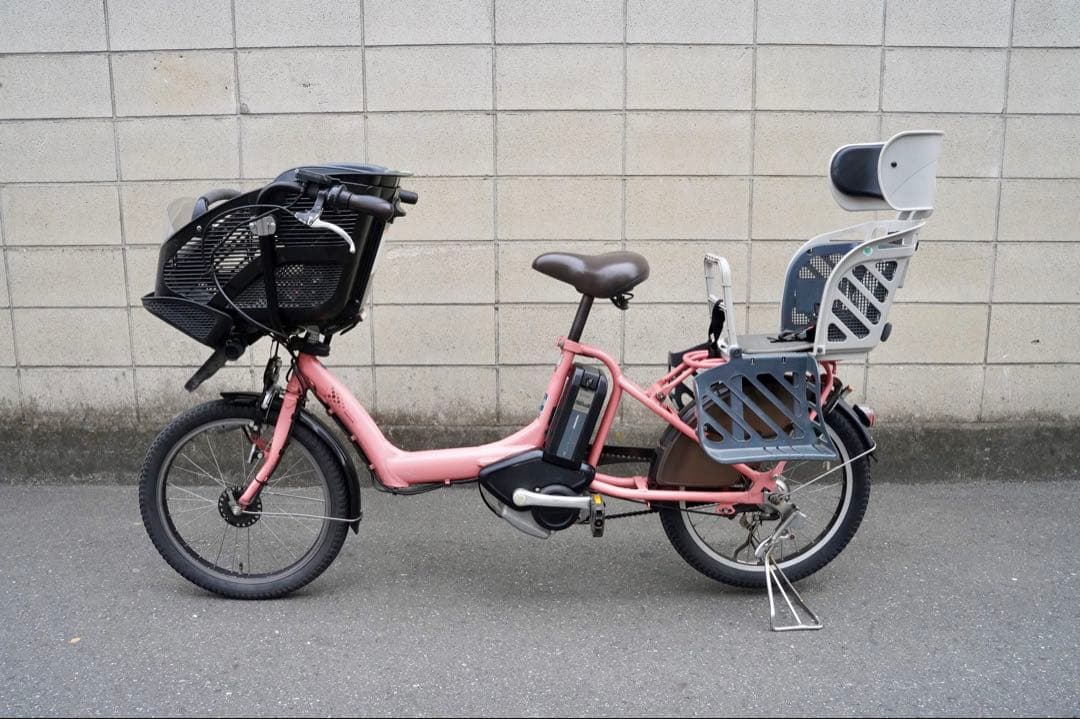電動自転車 ブリヂストン 20インチ 子供乗せ アシスト 中古 030202