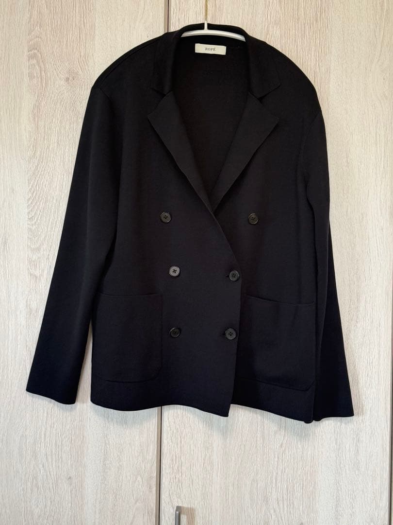 ROPE シルクニットワンピース　シルクニットジャケット　2点