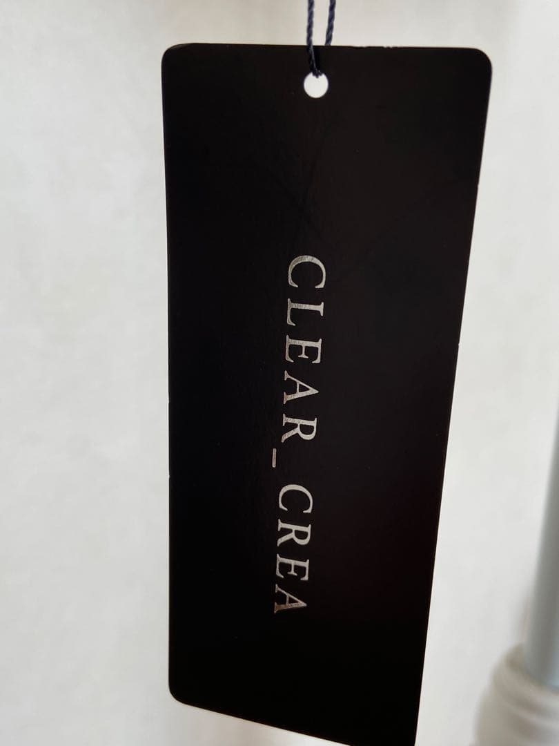 新品 ハナビシ クリアクレア パーカー 前ポケット 大人かわいい 銀座花菱