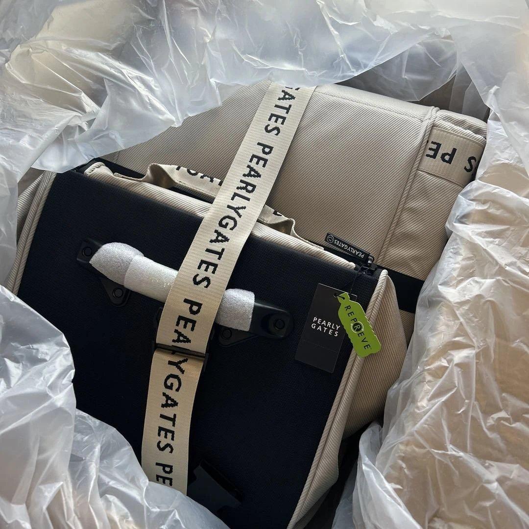 PEARLY GATES キャディバッグケース 大型 ホワイト 新品未使用